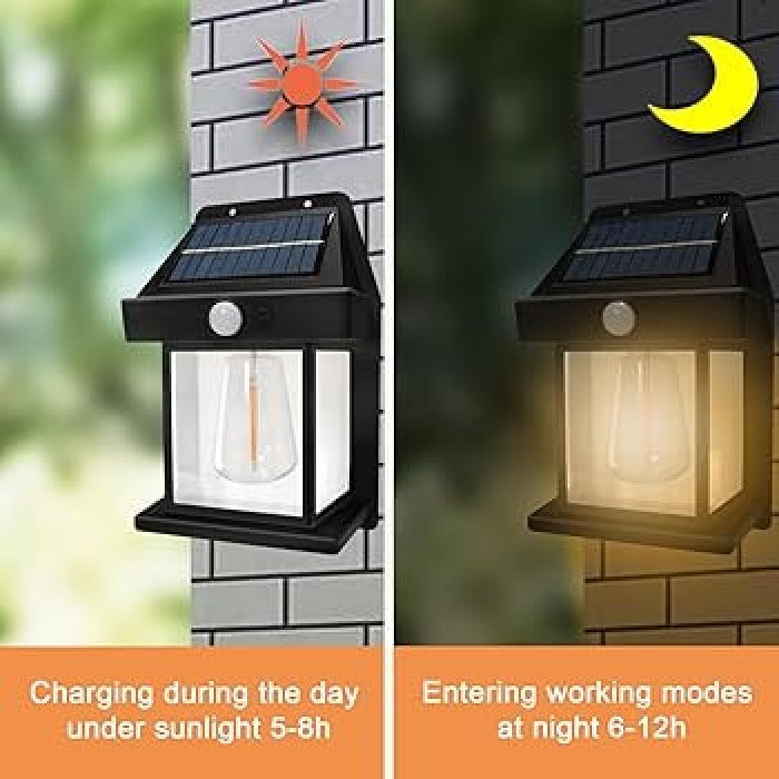 30 LED Motion Sensor Wall Solar Light Waterproof Security Lamp
