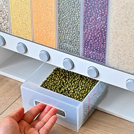 rice storage container-1* Storage box-Off-White