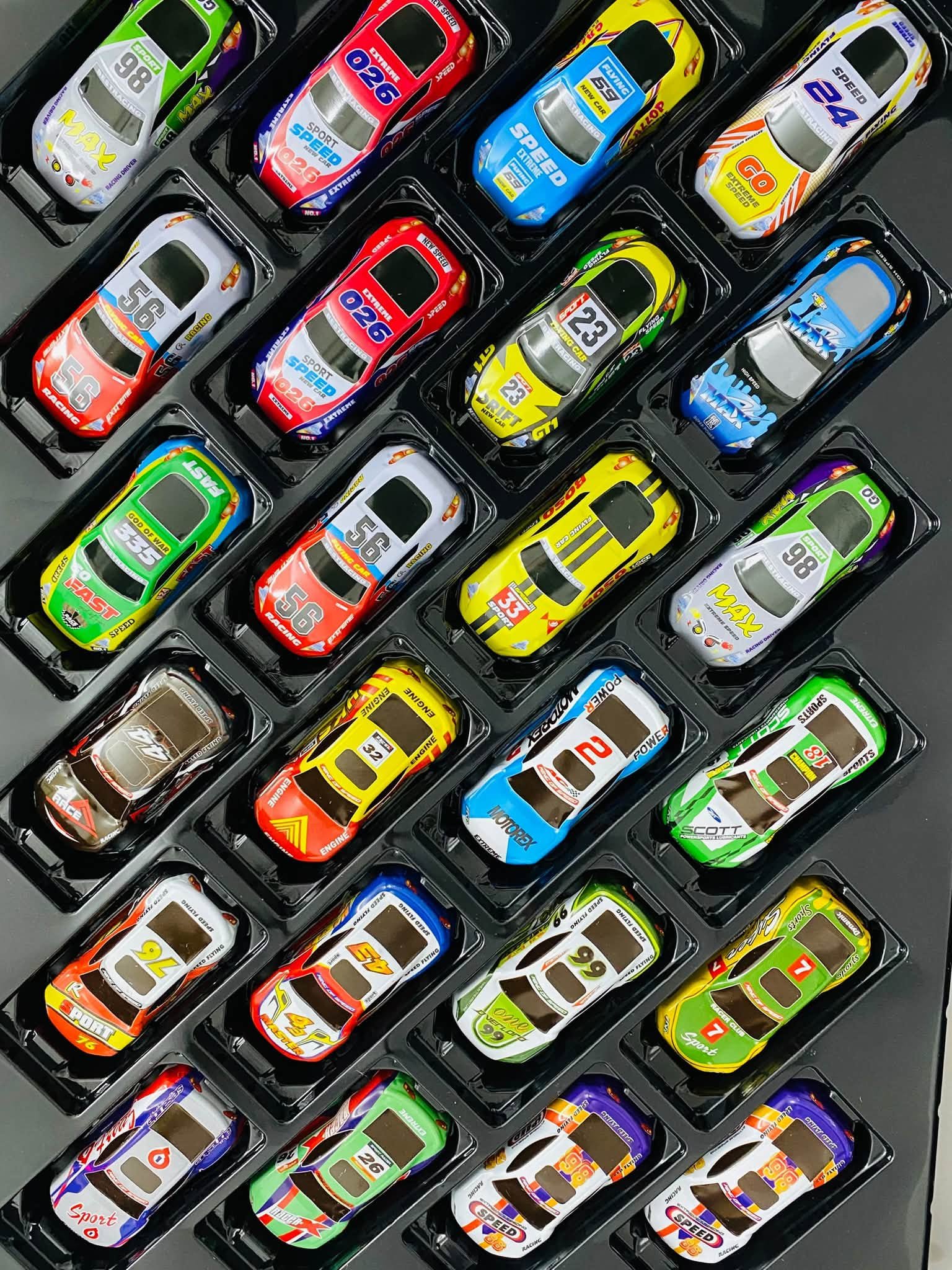 Mini Cartoon Car With Cool Packaging Best Birthday Gift (24PCS)