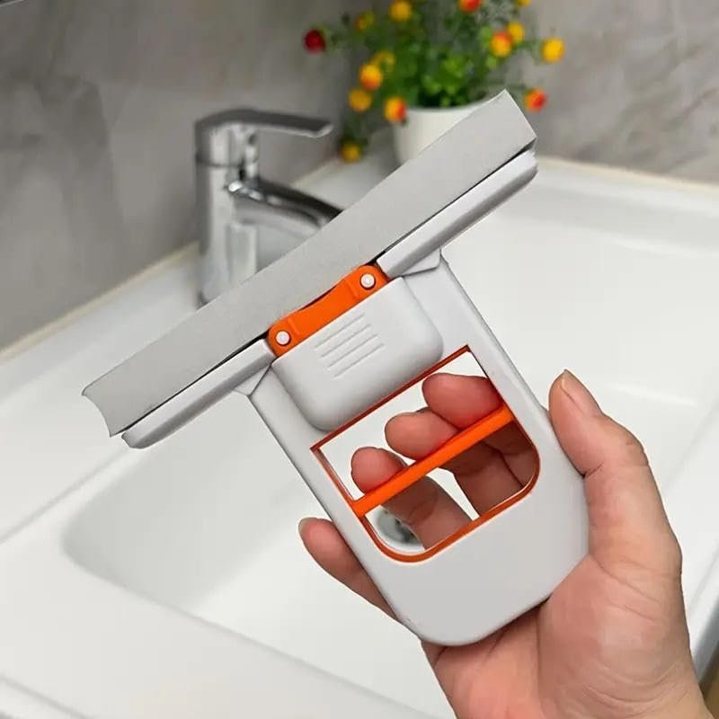 Mini Foldable Desktop Mop Self-Squeeze Sponge Cleaning Tool