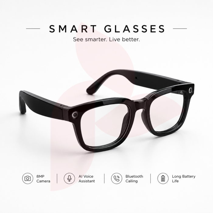 AI Smart Glasses real time translators HD video rec PRO-003