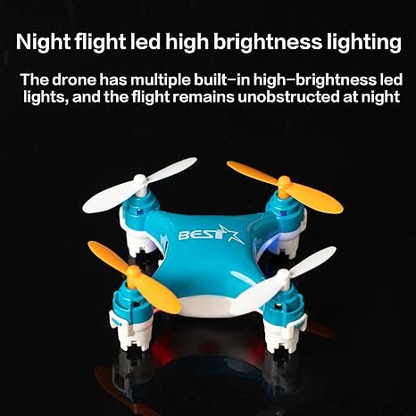 Mini Remote Control Aircraft New Children's Toy Micro Aircraft Fixed Height Quadcopter Electronic Gadget